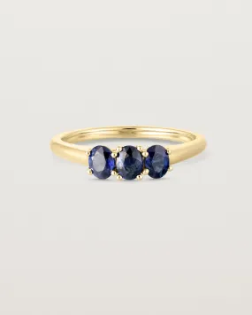 Adrienne Trio Ring | Australian Sapphires