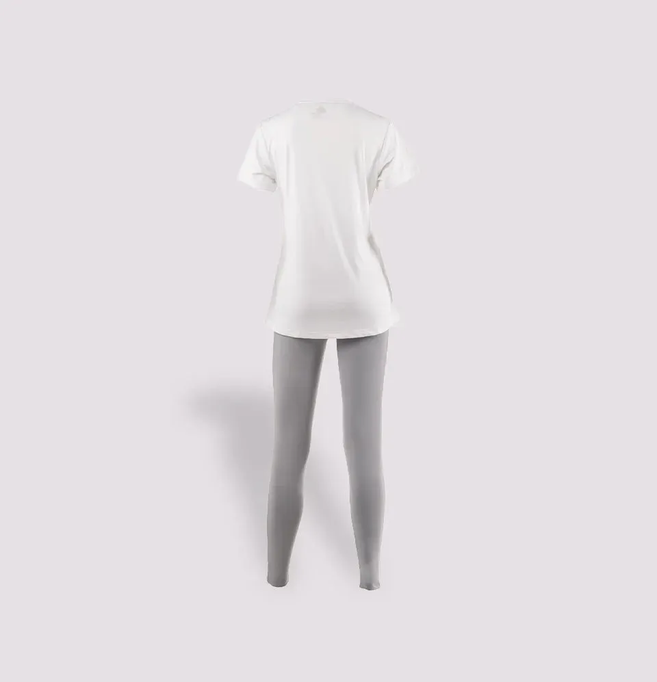 Allure Fusion T-Shirt Capri Set