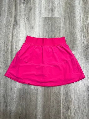 Athletic Skort By Mono B In Pink, Size: M