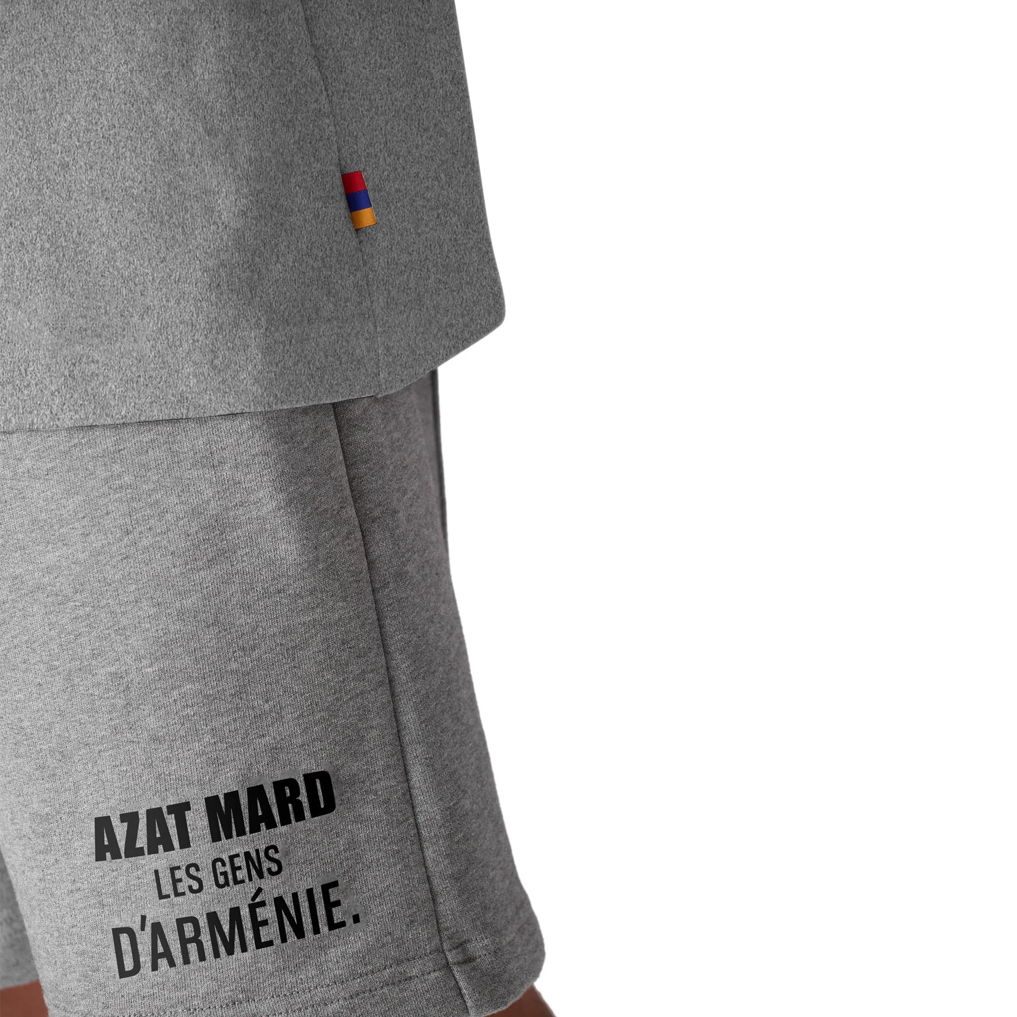 Azat Mard Les Gens T Shirt Grey