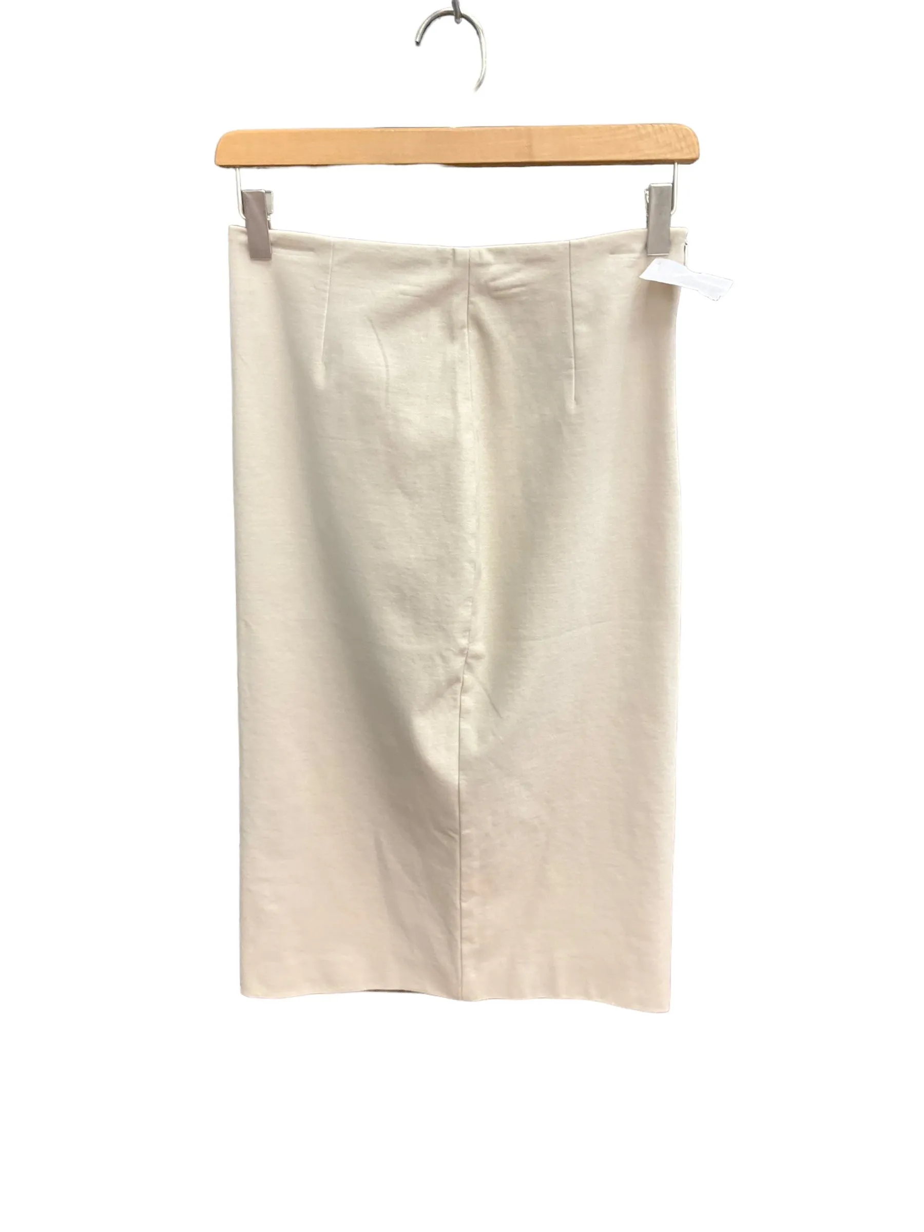 Beige Skirt Designer Yohji Yamamoto, Size 10