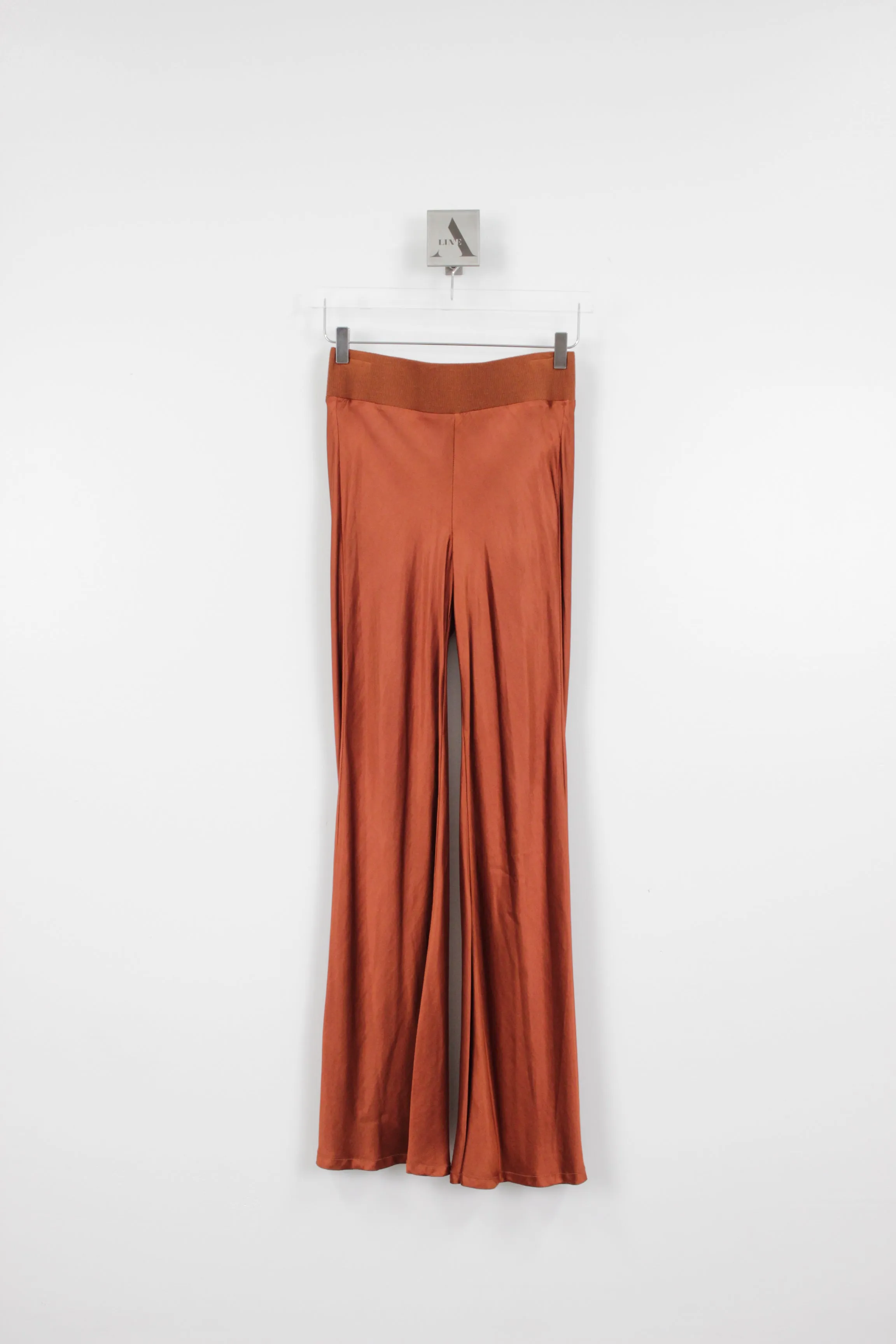 Bias Cut Satin Pant