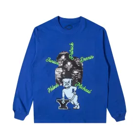 Dont Blame The Youth T-shirt LS - Royal Blue