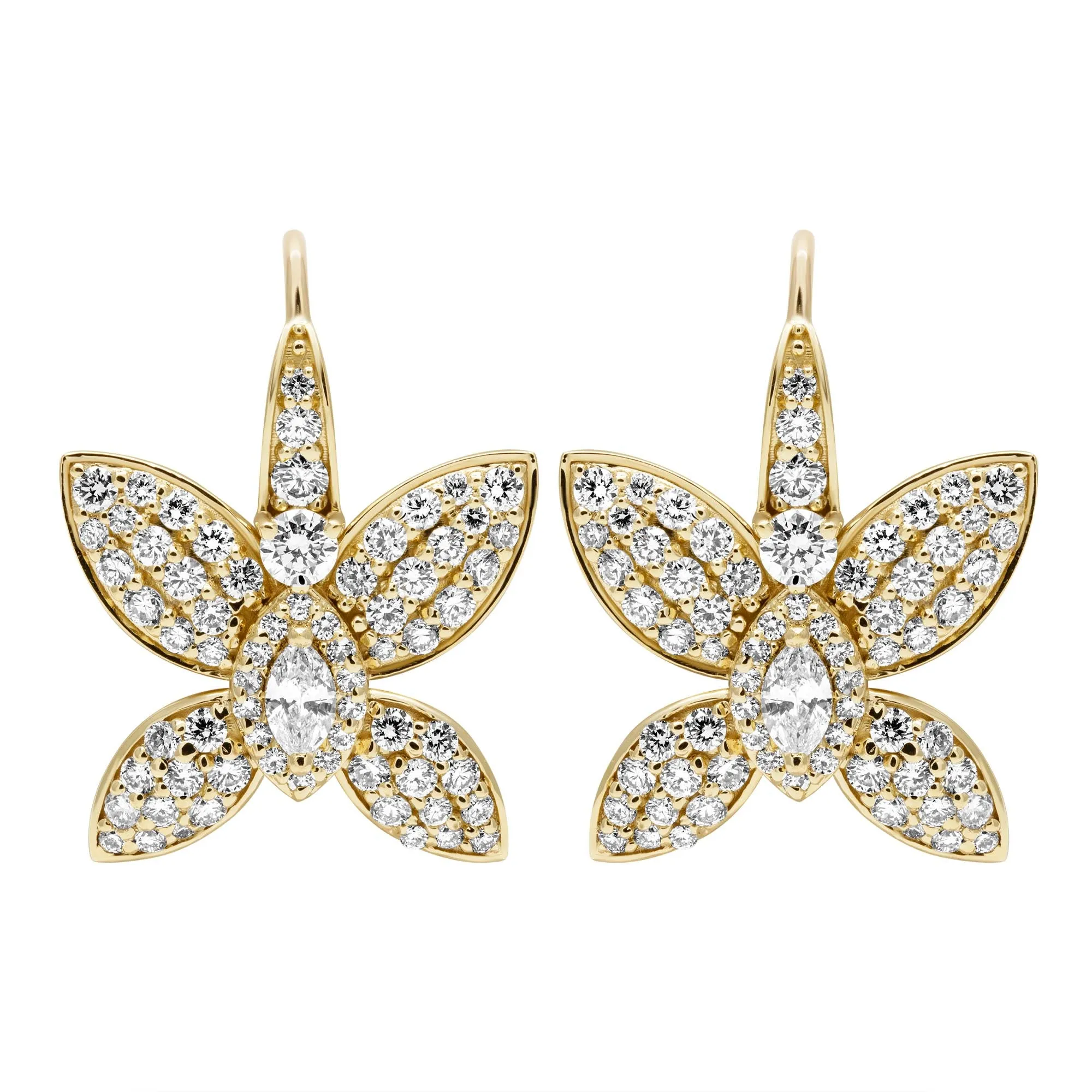 Earrings - Diamonds (2398B)