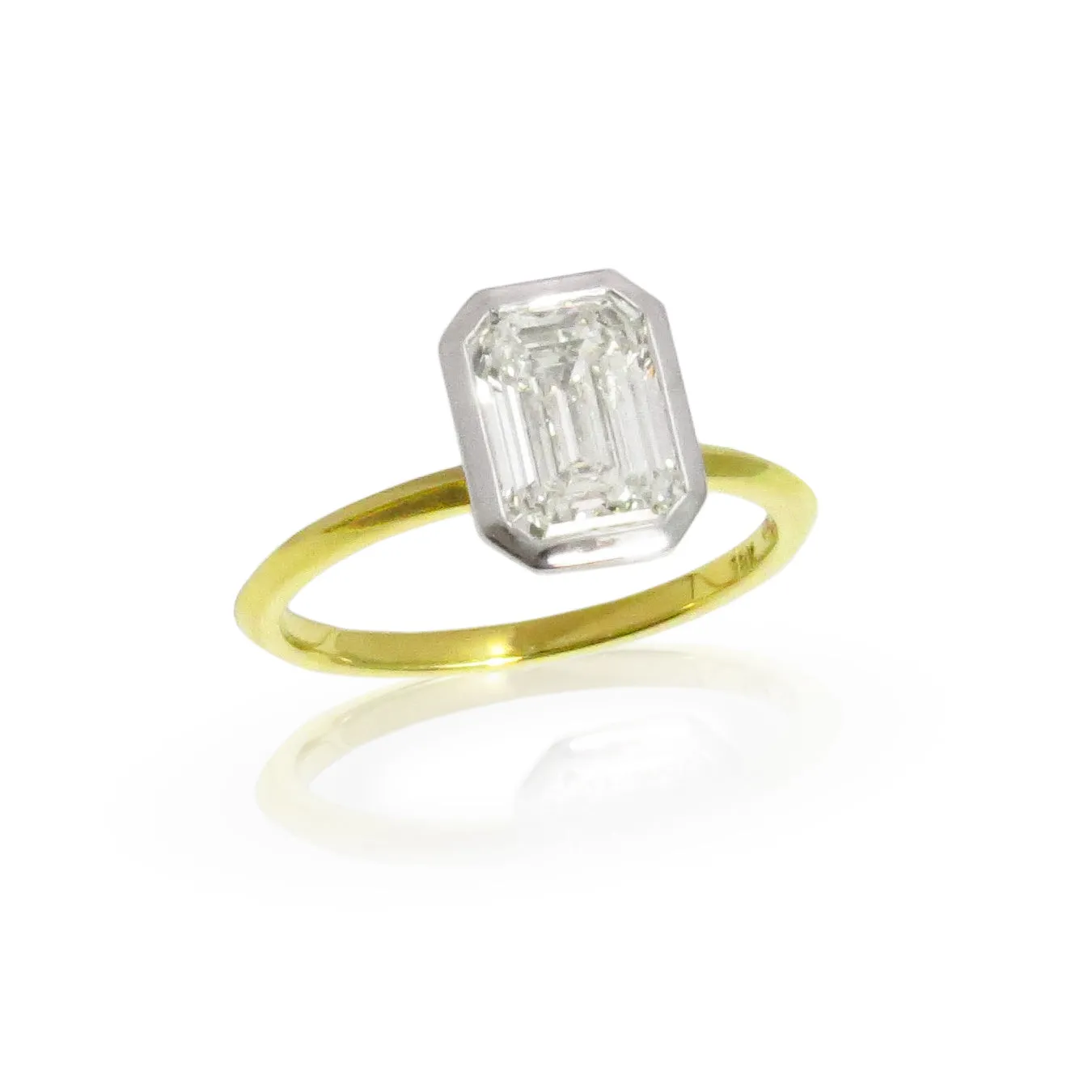 Emerald Cut Diamond Ring