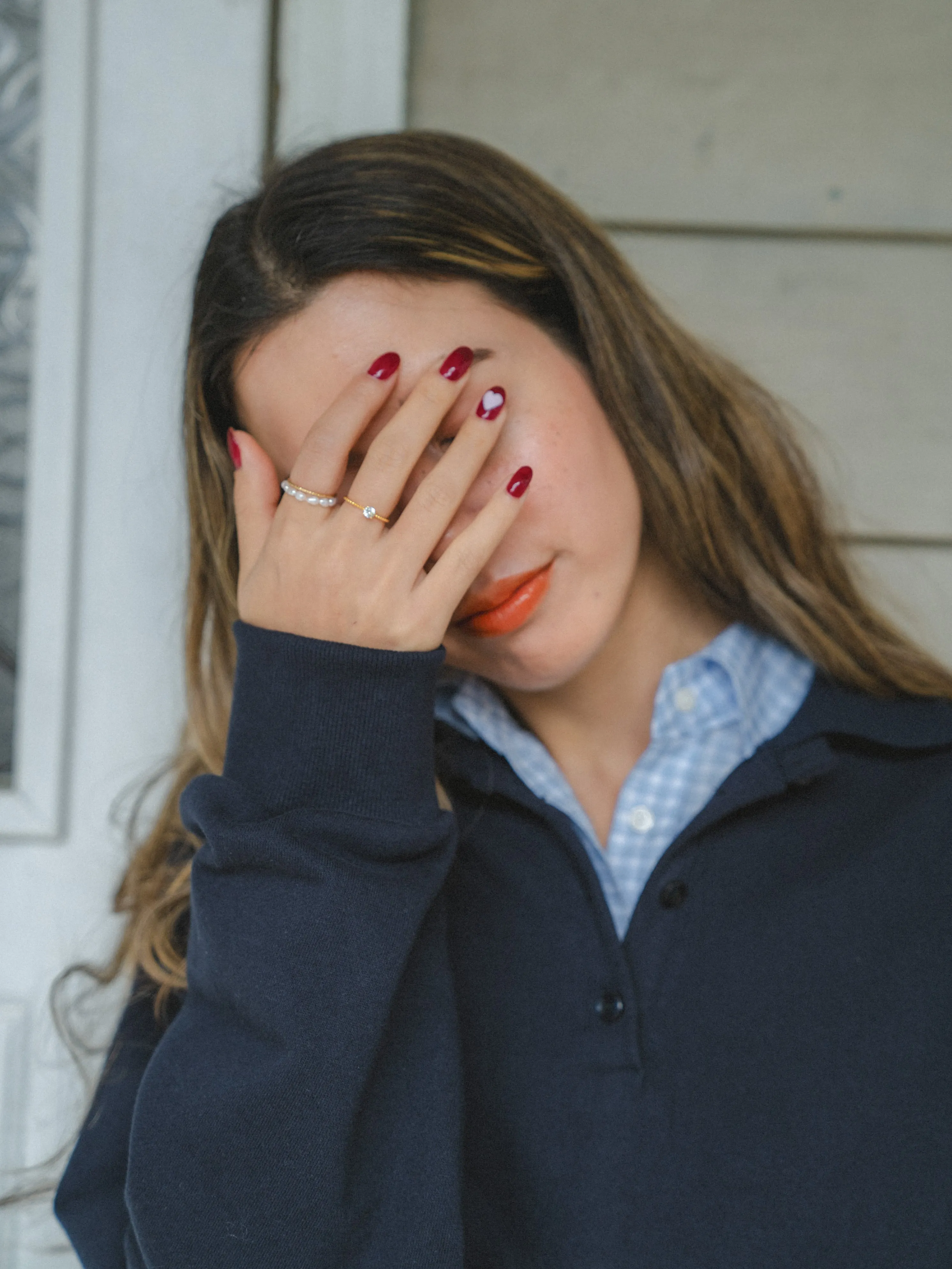 Ginghamcheck Cropped Shirt