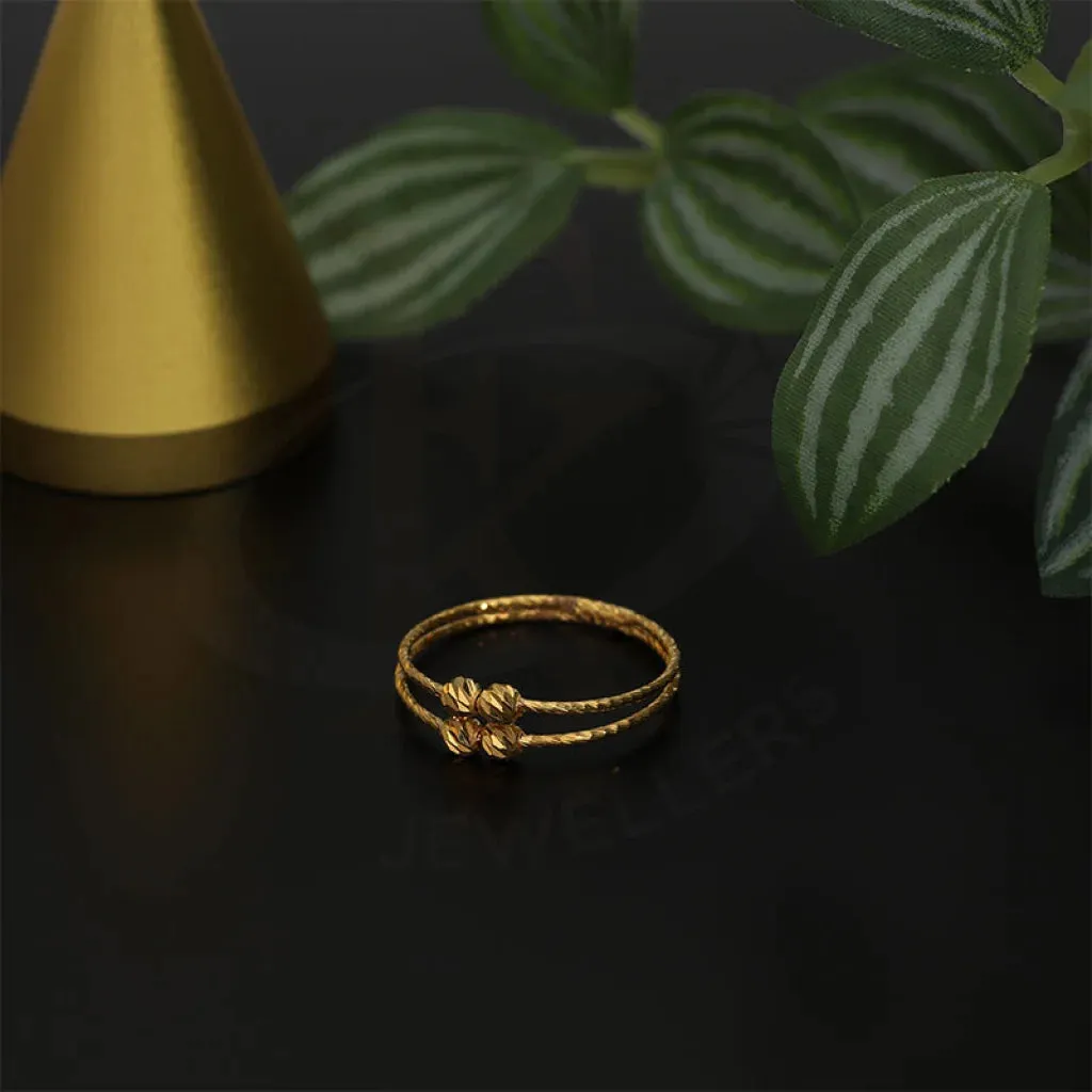 Gold Balls Ring 21KT - FKJRN21KM5156