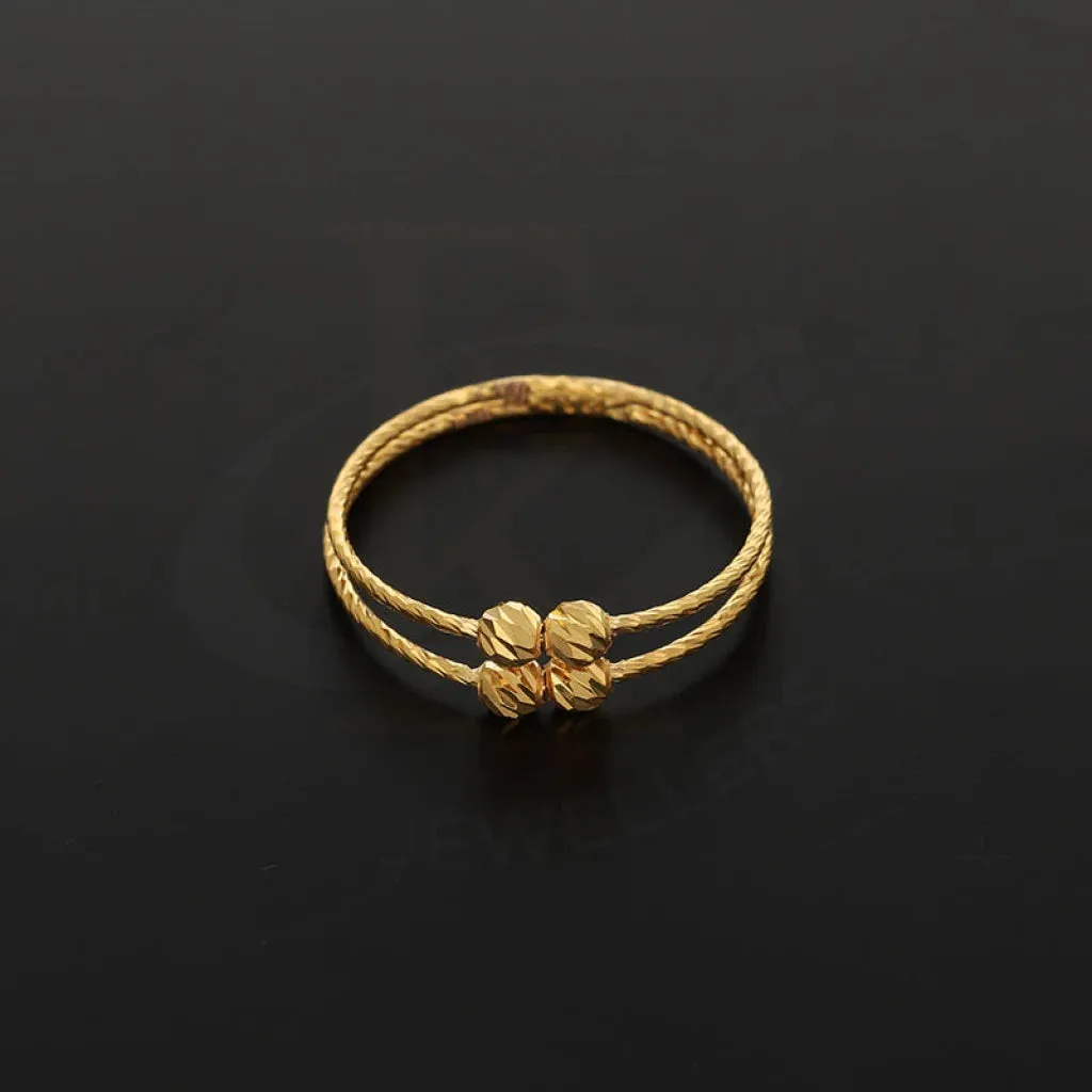 Gold Balls Ring 21KT - FKJRN21KM5156