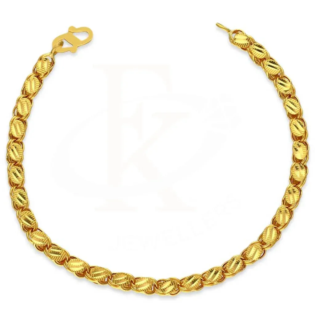 Gold Bracelet 22KT - FKJBRL22K3015