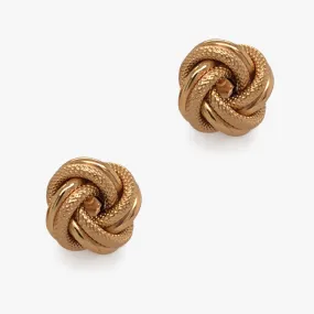 Gold Knot Earrings