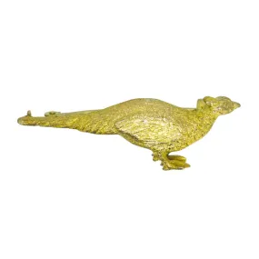 Gold Pheasant Brooch