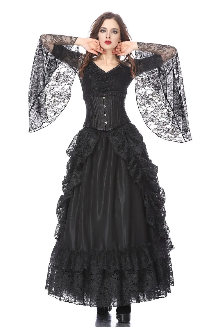 Gothic eleglant court skirt (price no incl. petticoat) KW123BK