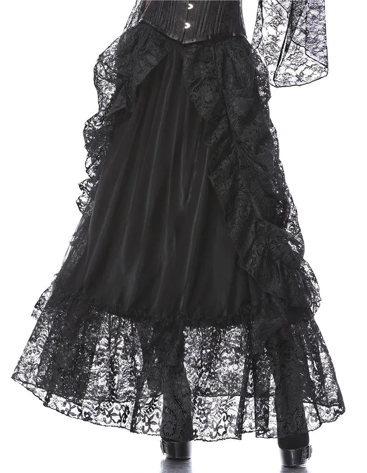 Gothic eleglant court skirt (price no incl. petticoat) KW123BK