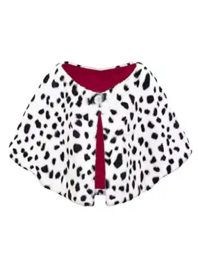 Halloween Dalmation Cosplay Gown Cape