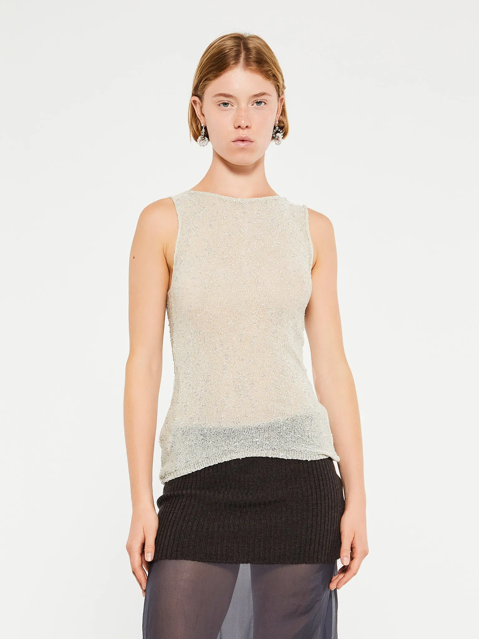 Haster Top in Silver