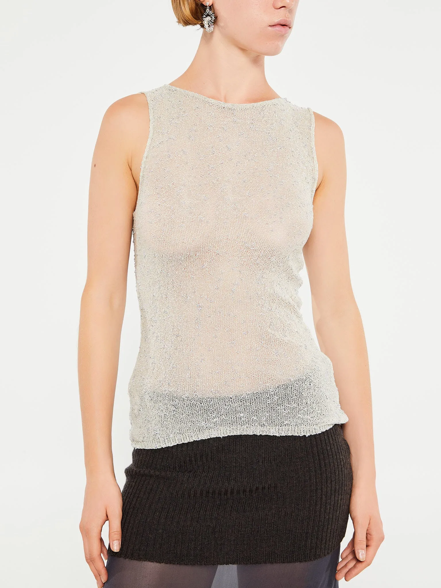 Haster Top in Silver