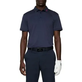 J.Lindeberg KV Regular Fit Golf Shirt - Navy Melange