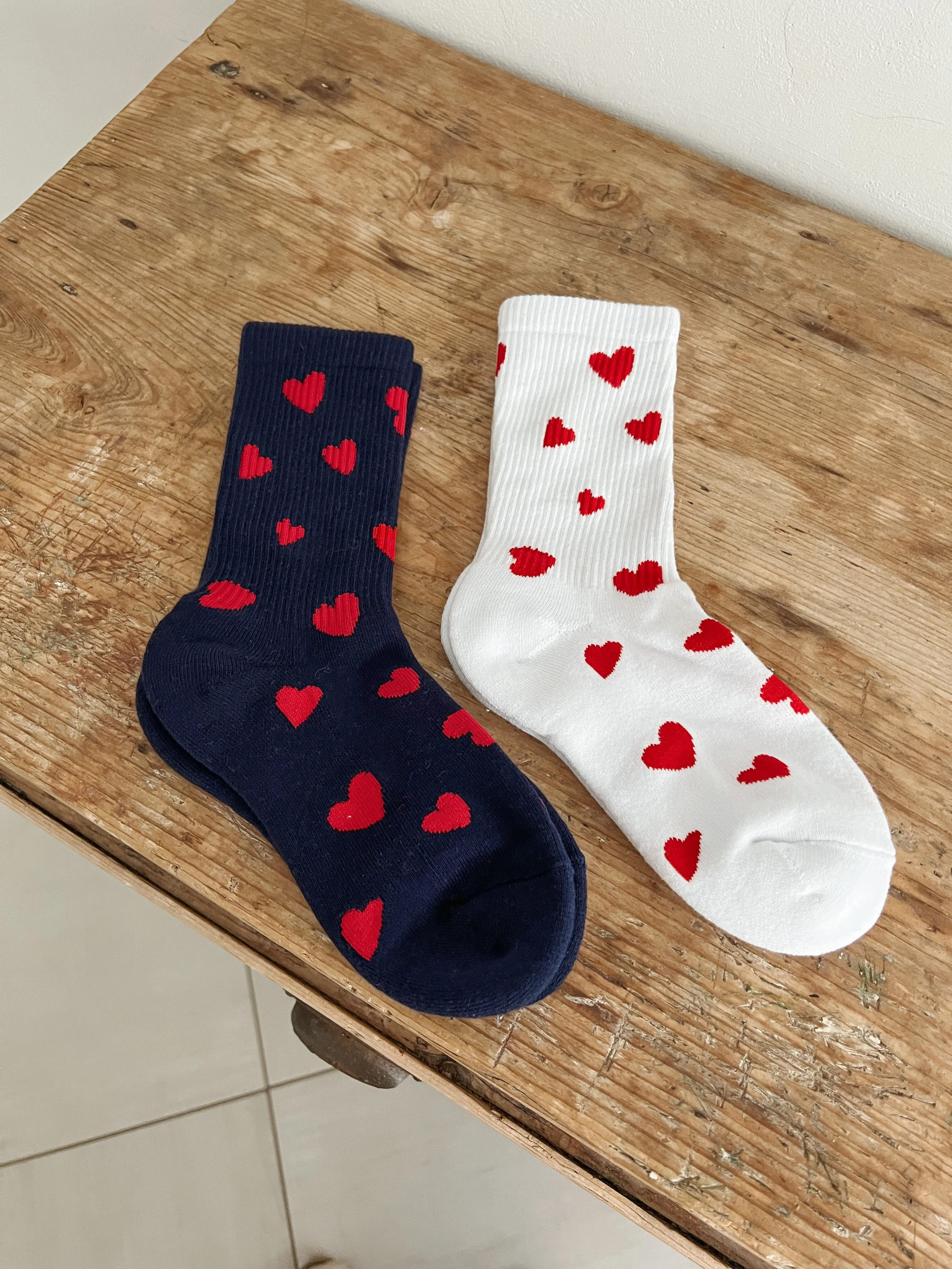 Lovely Heart Socks