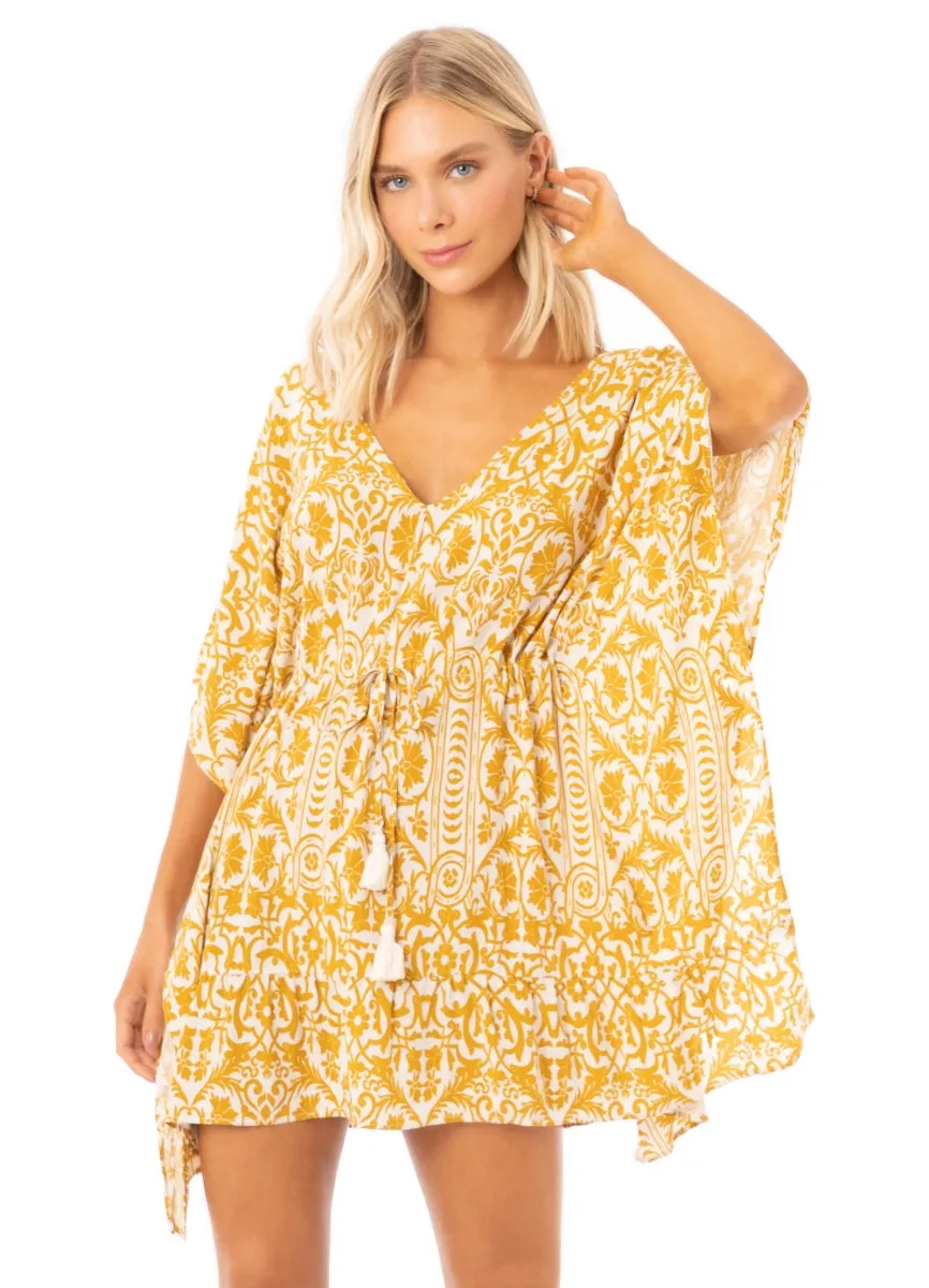 Maaji Amber Tribal Bluebell Kaftan