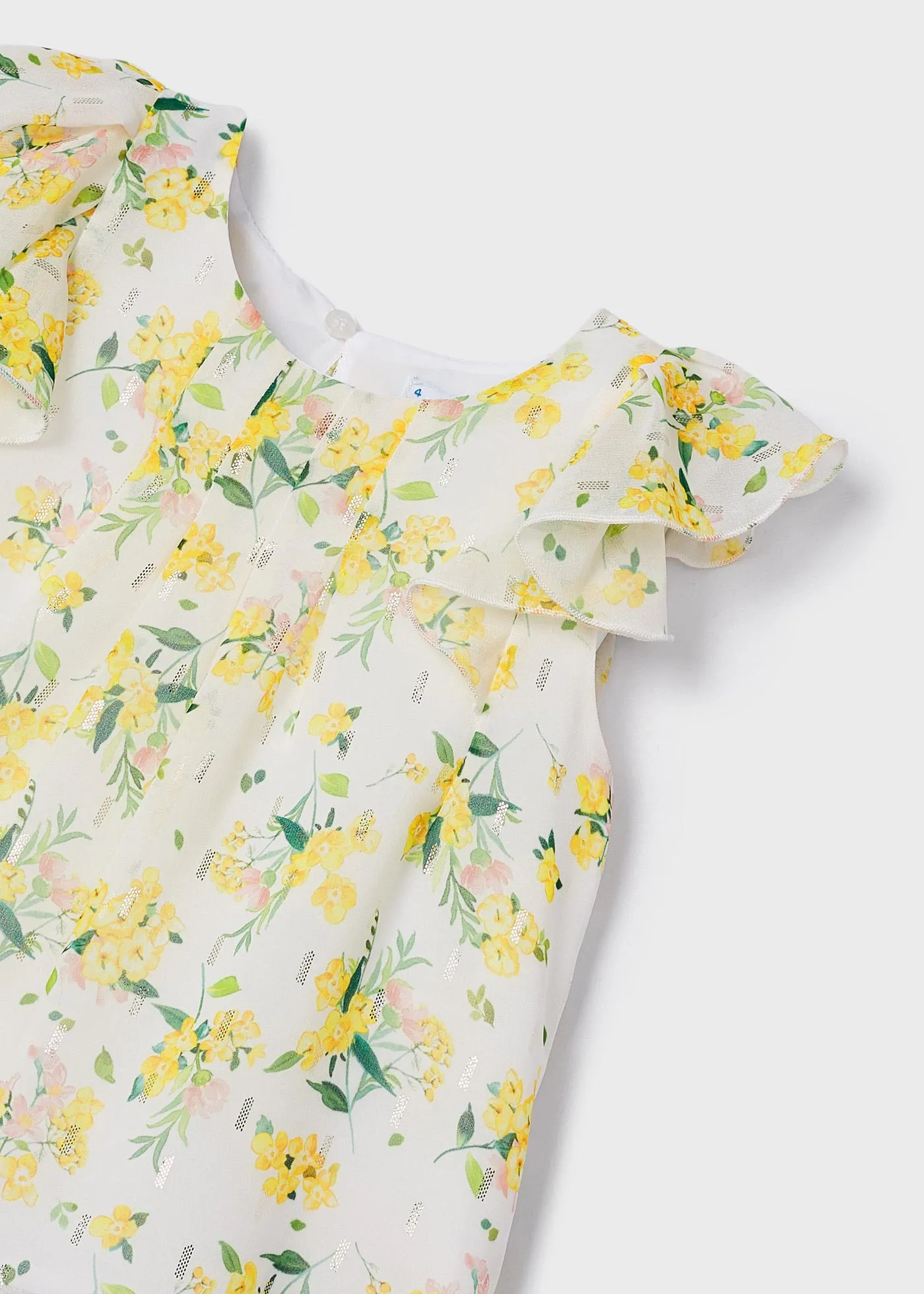 Mayoral Girl Floral Blouse