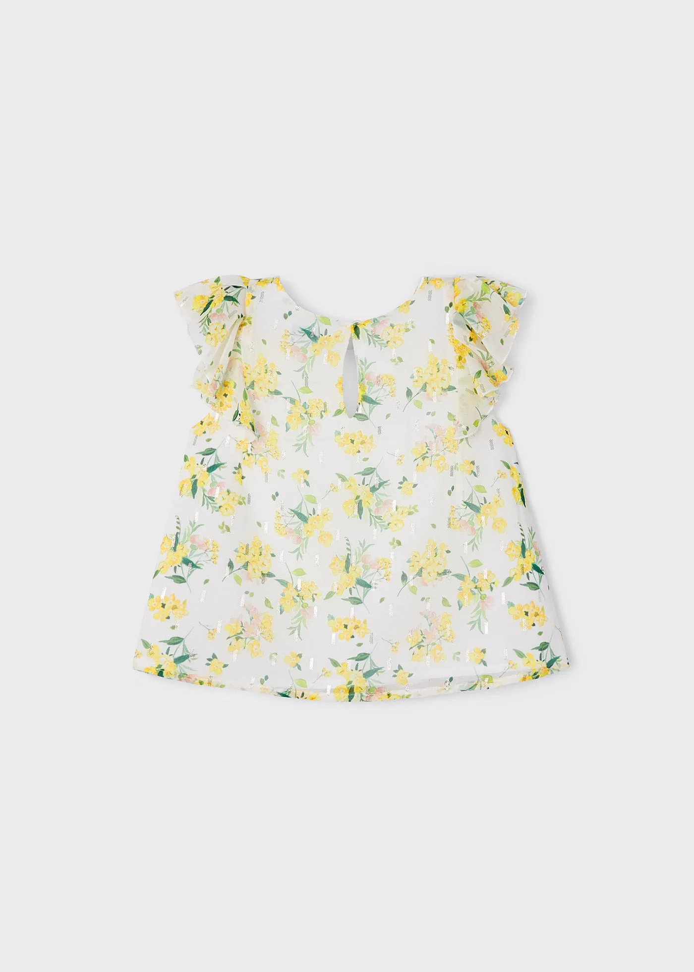 Mayoral Girl Floral Blouse