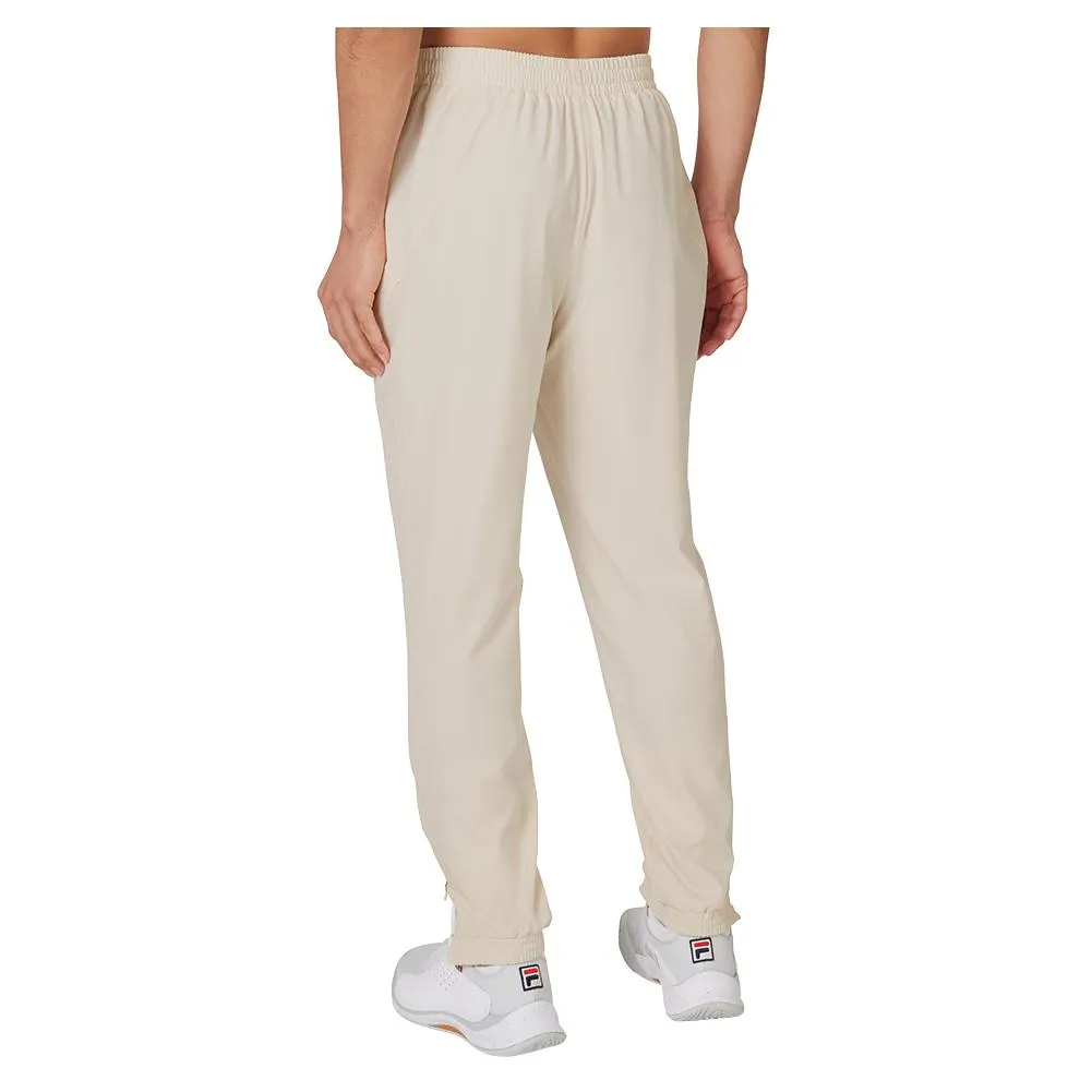 Men's Woven Court Tennis Track Pant Whitecap Gray