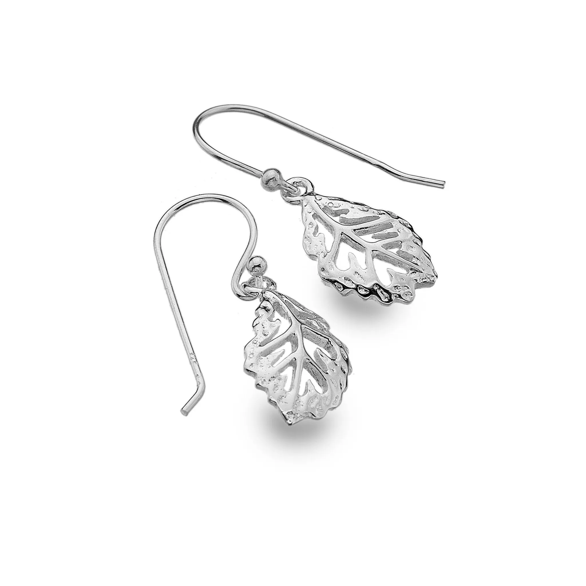 Oak leaf earrings