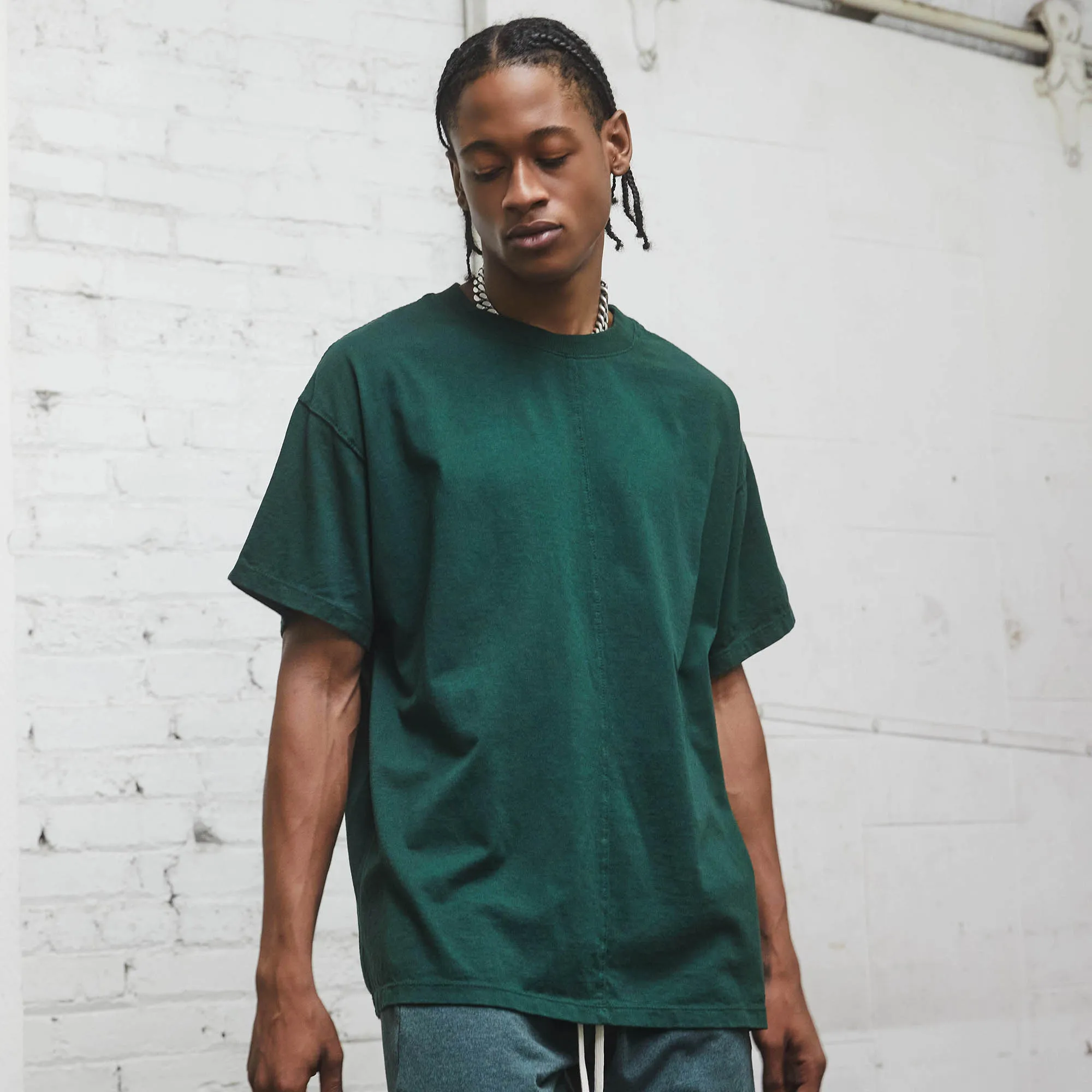 standard tee / hunter green