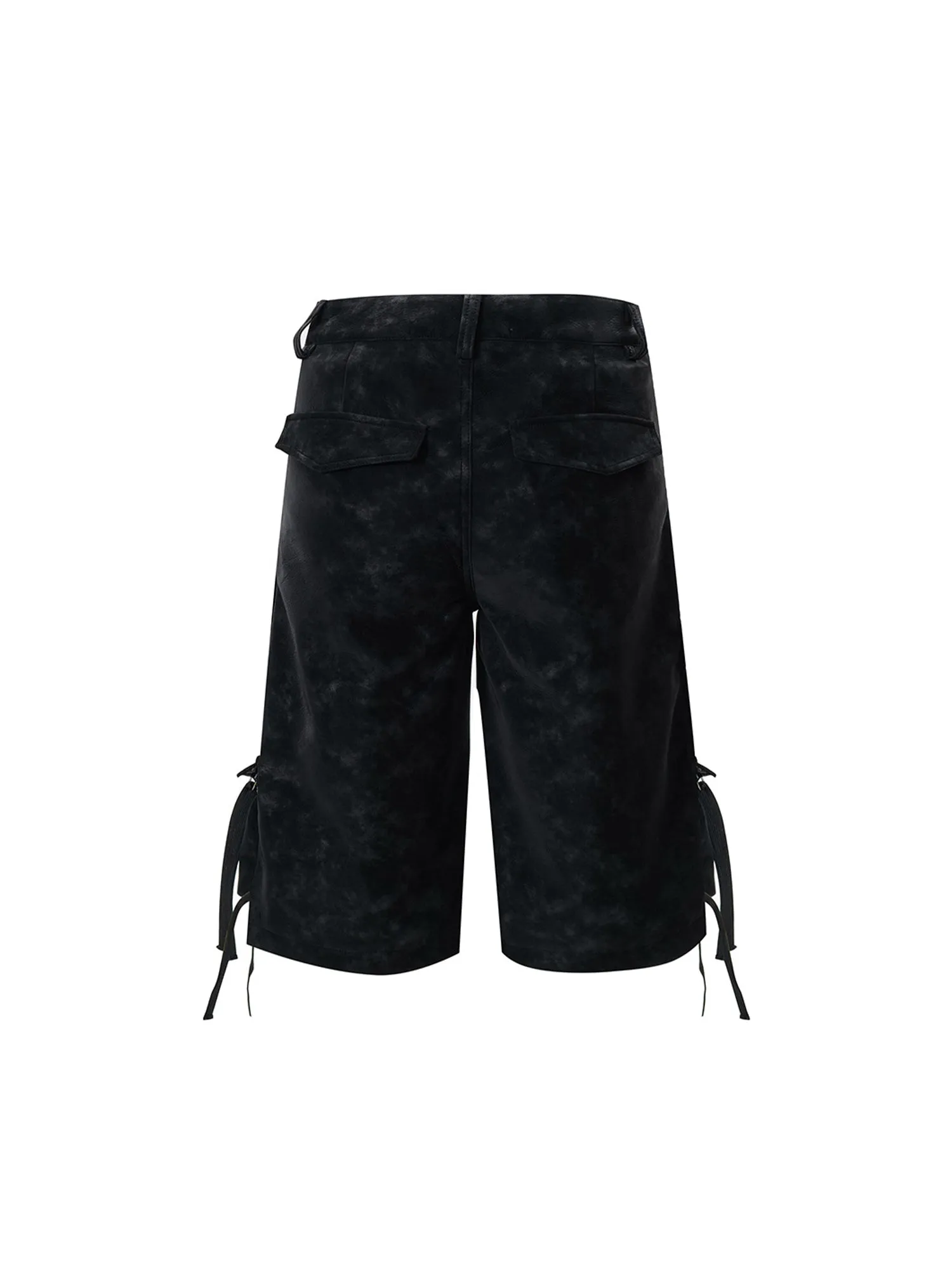 Thesupermade Punk Street Multi-pocket Workwear Jorts